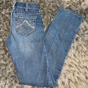 Straight leg ariat jeans